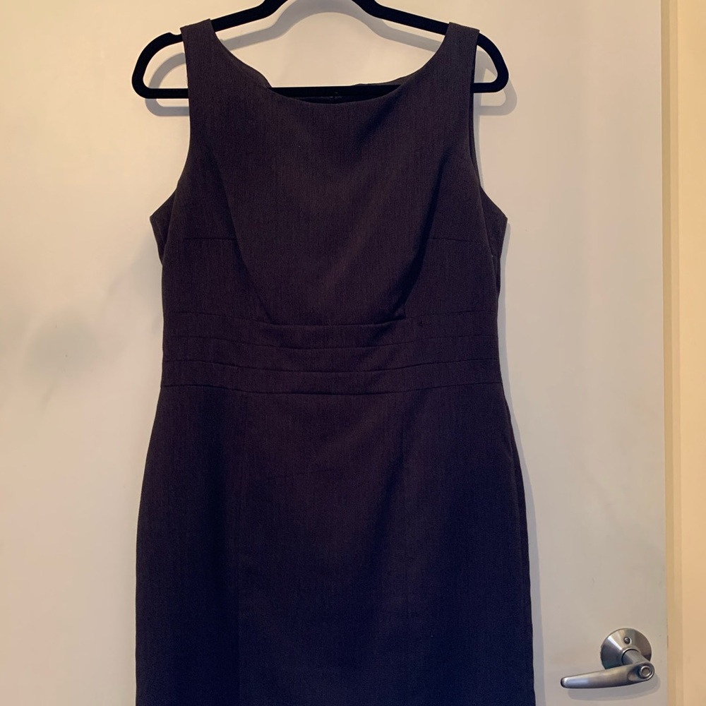 Charcoal Midi Dress
